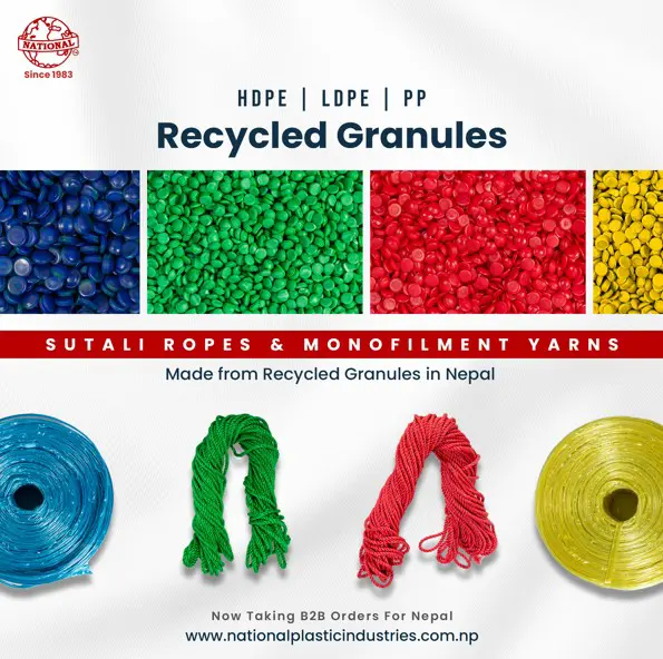 How Is Recycled Plastic Turned Into Ropes and Yarn in Nepal?