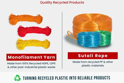 Sustainable Monofilament Yarn & Sutali Rope